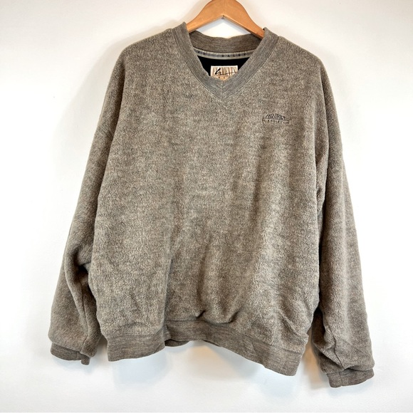 Vintage Elements Haley Oversized Chunkey Lined Golf Sweater - Picture 1 of 8